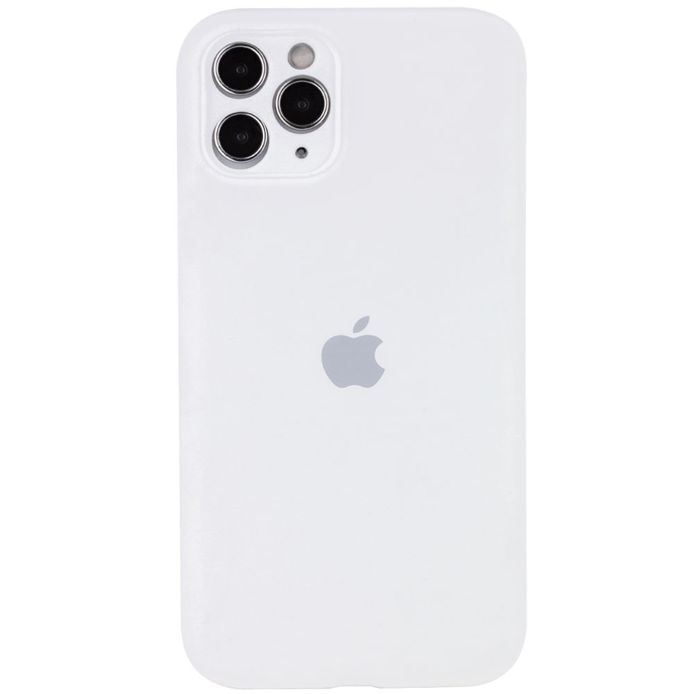 Silicone Case Full Camera Protective (AA) для iPhone 12 Pro Max (White)-0